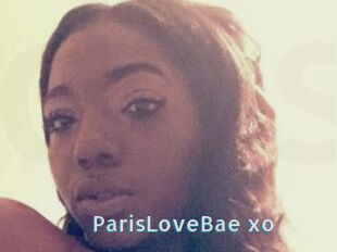 ParisLoveBae_xo